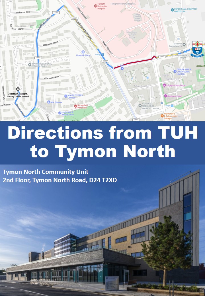 Directions to Tymon North